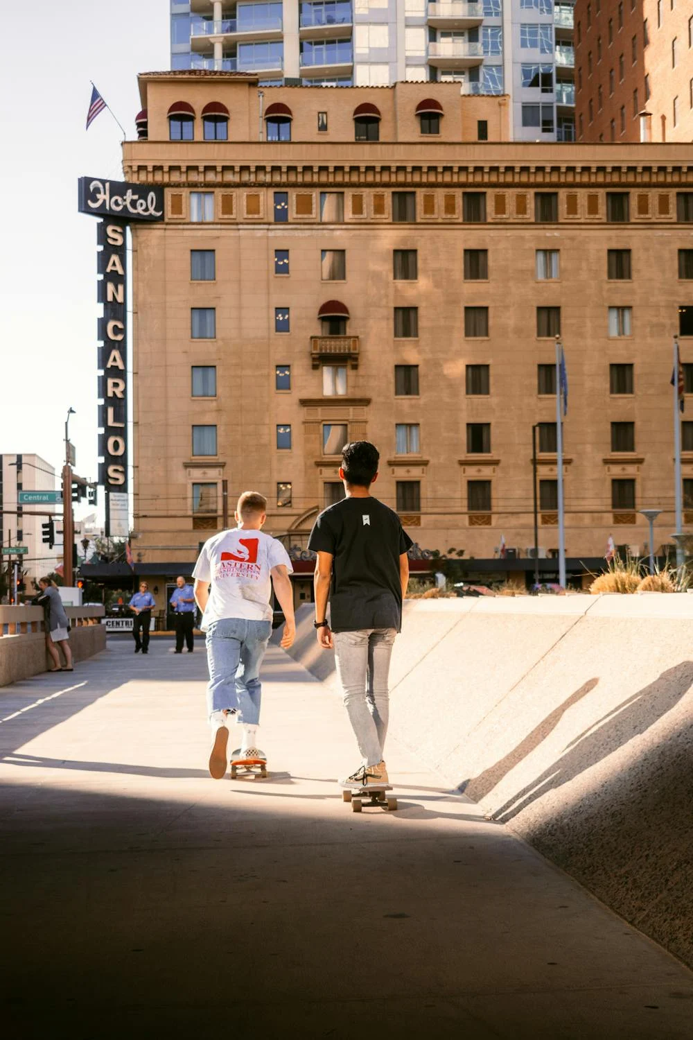 Two teens enjoying in Phoenix.