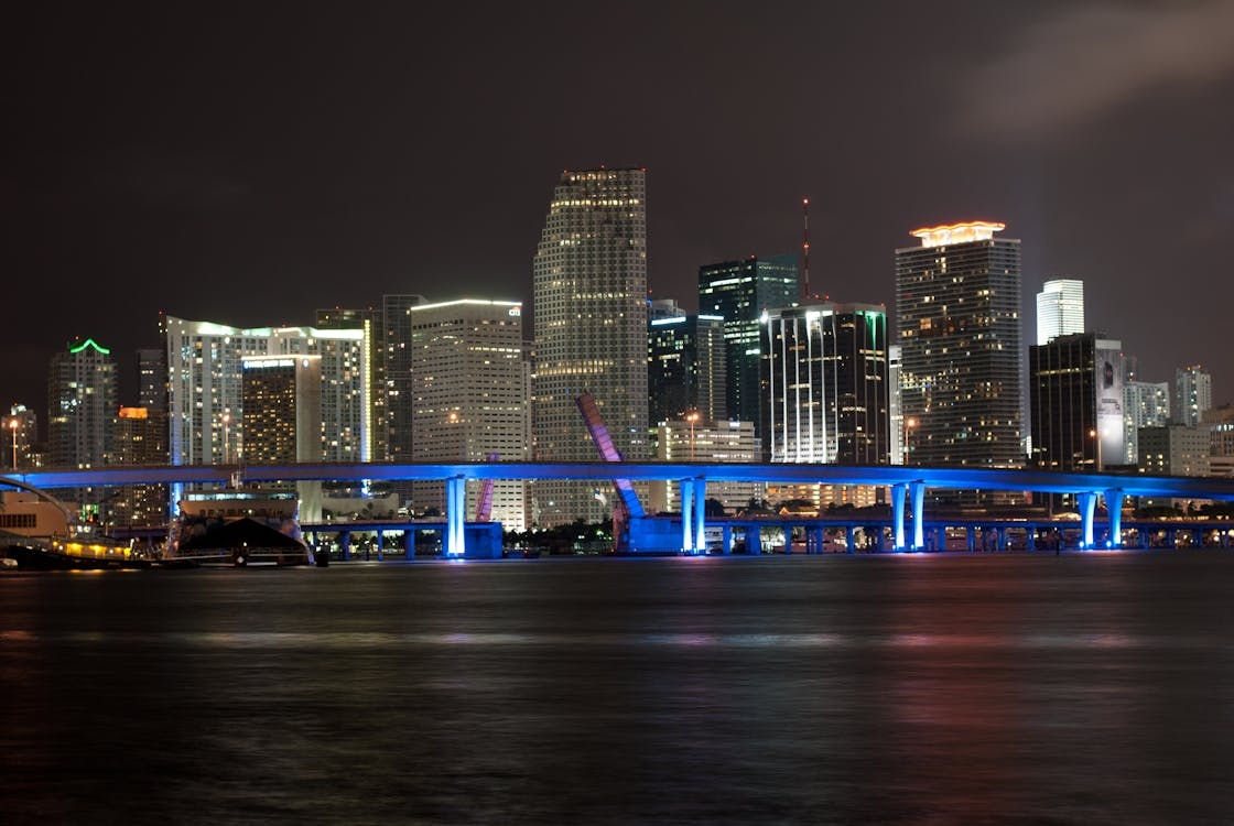 Miami at night